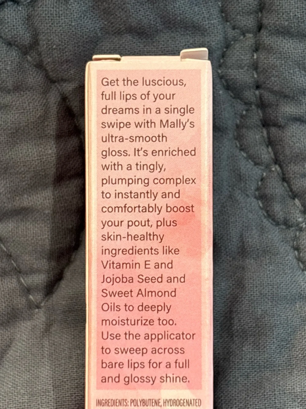 Mally Positively Plump Lip Gloss Pumped-Up Pink Plumping Gloss New
